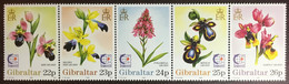 Gibraltar 1995 Singapore Orchids MNH - Orchideen