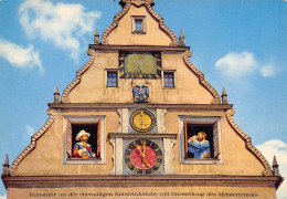 Rothenburg Ob Der Tauber - Kunstuhr Am Marktplatz Mit Chronik - Rothenburg O. D. Tauber