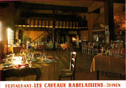 *CPM - 37 - CHINON - Les Caveaux Rabelaisiens - Restaurant - Chinon