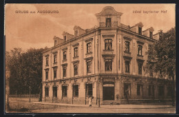 AK Augsburg, Hotel Bayrischer Hof  - Augsburg