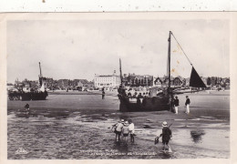 62. BERCK PLAGE. CPA. LA PLAGE  LE CASINO ET L'ESPLANADE ANIMATION. ENFANTS.ANNEE 1948 + TEXTE. - Berck