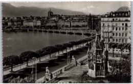 GENÉVE. -  Hôtel De La Paix , Monument Brunswick Et Ville.  .   -  Non Circulée - Genève