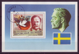 Afrique - Niger - BLF -1977 - Theodore Roosevelt - Prix Nobel De La Paix - 7234 - Níger (1960-...)