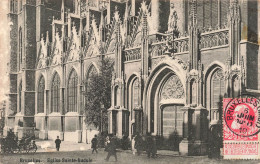 BELGIQUE - Bruxelles - Eglise Sainte Gudule - Carte Postale Ancienne - Andere & Zonder Classificatie