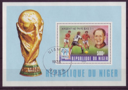 Afrique - Niger - BLF - Coupe Du Monde De Football - Argentina 78 - Argentine-Pays-Bas 3/1 - 7238 - Níger (1960-...)