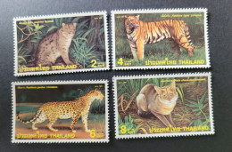 Thailand 1998 Wild Cats - Félins