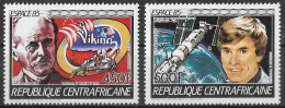 CENTRAFRIQUE - ESPACE - PA 332 ET 333 - NEUF** MNH - Africa