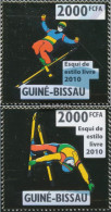 Guinea-Bissau 4656-4657 (complete. Issue) Unmounted Mint / Never Hinged 2010 Freestyle-Skifahren - Guinée-Bissau