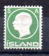 Islandia Sello Nº Yvert 68 * - Neufs