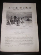 Revue Le Tour Du Monde Voyage En Chine 1875 Gravure Tibet Pékin Shanghaï Han-Keou Fang-Tcheng Fou-Miao Sou-Tcheou China - Revues Anciennes - Avant 1900