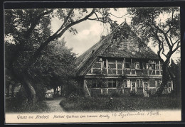 AK Nindorf / Hanstedt, Mathies Gasthaus Zum Braunen Hirsch  - Other & Unclassified