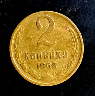 (!) Russia , RUSLAND  COIN 2 Kopeek 1962   Year  EX  USSR - Rusland