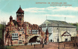 BELGIQUE - Bruxelles - Exposition De 1910 - Quartier Des Attractions - Carte Postale Ancienne - Universal Exhibitions