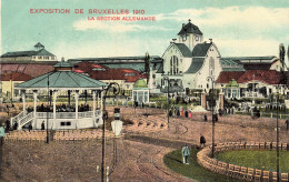 BELGIQUE - Bruxelles - Exposition De 1910 - La Section Allemande - Carte Postale Ancienne - Universal Exhibitions