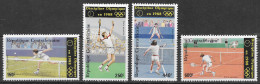 CENTRAFRIQUE - TENNIS - DISCIPLINE OLYMPIQUE - PA 353 A 356 - NEUF** MNH - Tenis