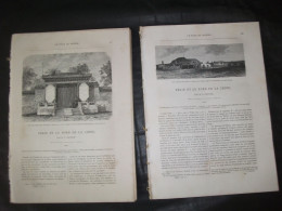 Revue Le Tour Du Monde Pékin Et Le Nord De La Chine Tibet Corée Archer Fauconnier Tientsin Beijing Peking Archery China - Magazines - Before 1900