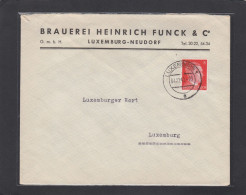 BRAUEREI HENRI FUNCK, LUXEMBURG. - 1940-1944 Occupation Allemande