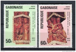 Gabón 1976. Yvert A 188-89 ** MNH. - Gabon (1960-...)