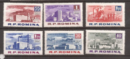 LP 558 Romania -1963- CONSTRUCTII ALE SOCIALISMULUI IN R.P.R. SERIE, Nestampilat - Otros & Sin Clasificación