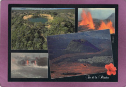 97 974 ILE DE LA REUNION  Piton De L'Eau Eruption Au Piton De La Fournaise - Other & Unclassified