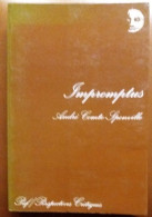 C1 Andre COMTE SPONVILLE - IMPROMPTUS EO 1996   PORT COMPRIS France - Psicología/Filosofía