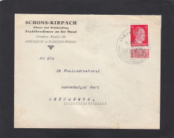 SCHONS - KIRPACH, WINZER UND WEINHANDLUNG, STADTBREDIMUS. - 1940-1944 Ocupación Alemana