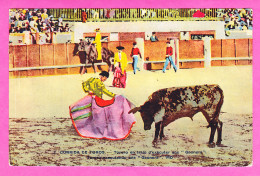 Corrida-08P64  Corrida De Toros, Torero En Train D'exécuter Une Gaonera, Cpa BE - Corrida