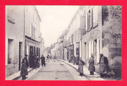 F-16-Chateauneuf Sur Charente-42Ph121  La Grande Rue, Belle Animation, Cpa BE - Chateauneuf Sur Charente