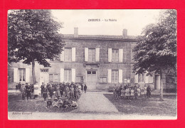 F-16-Cherves-20Ph121  La Mairie, Nombreux Enfants, Cpa  - Other & Unclassified