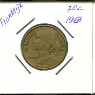 20 CENTIMES 1963 FRANKREICH FRANCE Französisch Münze #AN877.D.A - 20 Centimes