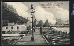 AK Hamburg, Ruder- Und Segelboote Heinr. Seebeck, Alsterdamm, Vis-à-vis Gertrudenstrasse  - Mitte