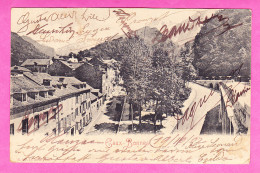 F-64-Eaux Bonnes-10P115  Vue D'une Des Rues De La Ville, Cpa Précurseur  - Sonstige & Ohne Zuordnung