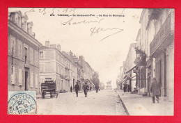 F-85-La Roche Sur Yon-22P205  La Rue De Bordeaux, Animation, Cpa Précurseur BE - La Roche Sur Yon