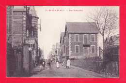 F-62-Berck-91Ph82  La Rue Rothschild, Cpa BE - Berck