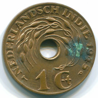 1 CENT 1945 P NIEDERLANDE OSTINDIEN INDONESISCH Koloniale Münze #S10401.D.A - Nederlands-Indië