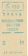 VENISE BASILICA Di S.MARCO 1965 - Tickets D'entrée