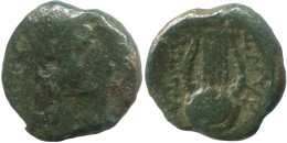SELEUKID EMPIRE ANTIOCHOS APOLLO KITHARA GREEK Coin 0.6g/9mm #SAV1357.11.U.A - Grecques