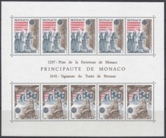 MONACO Block 19, Postfrisch **, Europa CEPT:  Historische Ereignisse 1982 - Blocks & Kleinbögen