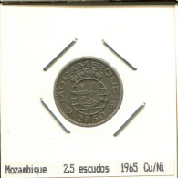 2$50 ESCUDOS 1965 MOZAMBIQUE Coin #AS413.U.A - Mosambik