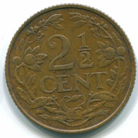 2 1/2 CENT 1959 CURACAO Netherlands Bronze Colonial Coin #S10164.U.A - Curacao