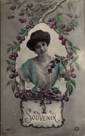 O7 - Carte Postale Fantaisie - Femme - Souvenir - Frauen