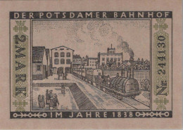 2 MARK 1922 Stadt BERLIN UNC DEUTSCHLAND Notgeld Banknote #PI011 - Lokale Ausgaben