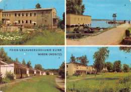 Waren (Müritz) FDGB-Urlaubersiedlung Klink Gl1976 #169.140 - Altri & Non Classificati