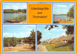 Thomsdorf Dreetzsee Badestelle Straßenpartie Glca.1980 #169.209 - Autres & Non Classés
