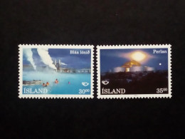 ISLAND MI-NR. 784-785 POSTFRISCH(MINT) NORDEN 1991 TOURISMUS BLAUE LAGUNE - Europäischer Gedanke