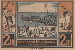 2 MARK 1914-1924 Stadt BRUNSHAUPTEN Mecklenburg-Schwerin UNC DEUTSCHLAND #PC861 - Lokale Ausgaben