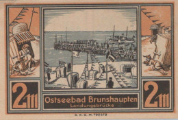 2 MARK 1914-1924 Stadt BRUNSHAUPTEN Mecklenburg-Schwerin UNC DEUTSCHLAND #PC849 - Lokale Ausgaben