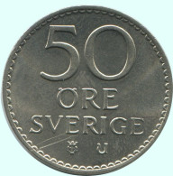 50 ORE 1964 SCHWEDEN SWEDEN Münze #AC722.2.D.A - Svezia