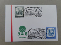 Österreich Pro Juventute - Mit Sonderstempel 7. 5. 1983 Schärding, 60 Jahre Naturfreunde Schärding (Nr.1310) - Andere & Zonder Classificatie