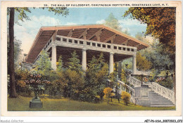 AETP6-USA-0471 - CHAUTAUQUA LAKE - N Y - The Hall Of Philosophy - Chautauqua Institution - Sonstige & Ohne Zuordnung